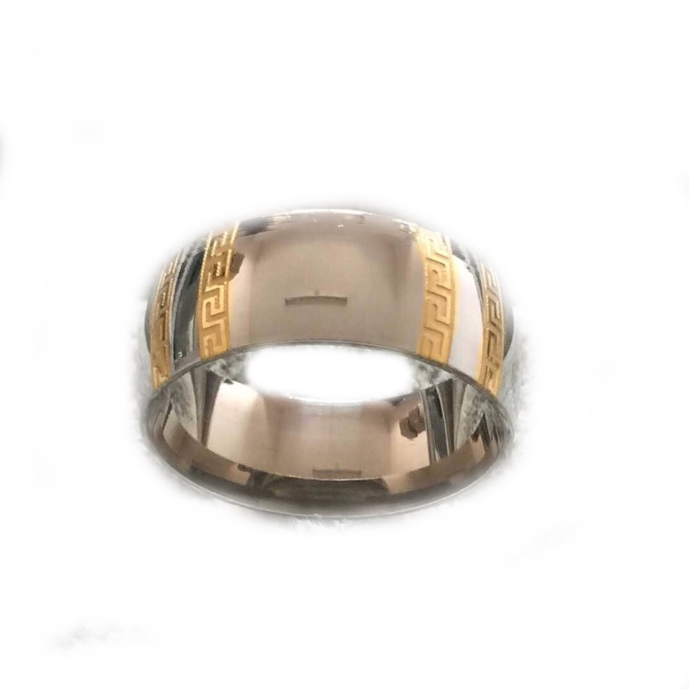 Stainless Steel Ring  18k gold filled - 3