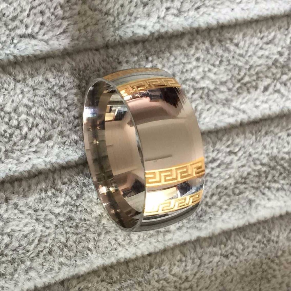 Stainless Steel Ring  18k gold filled - 5