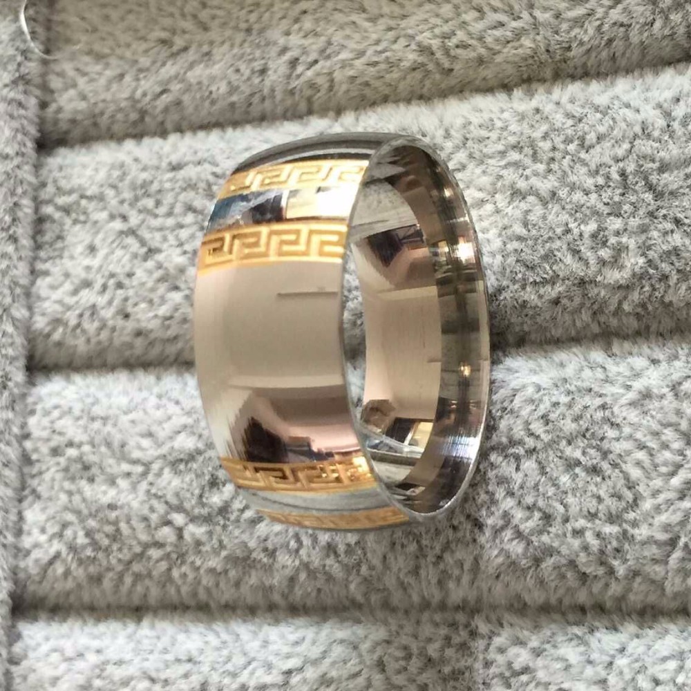 Stainless Steel Ring  18k gold filled - 2