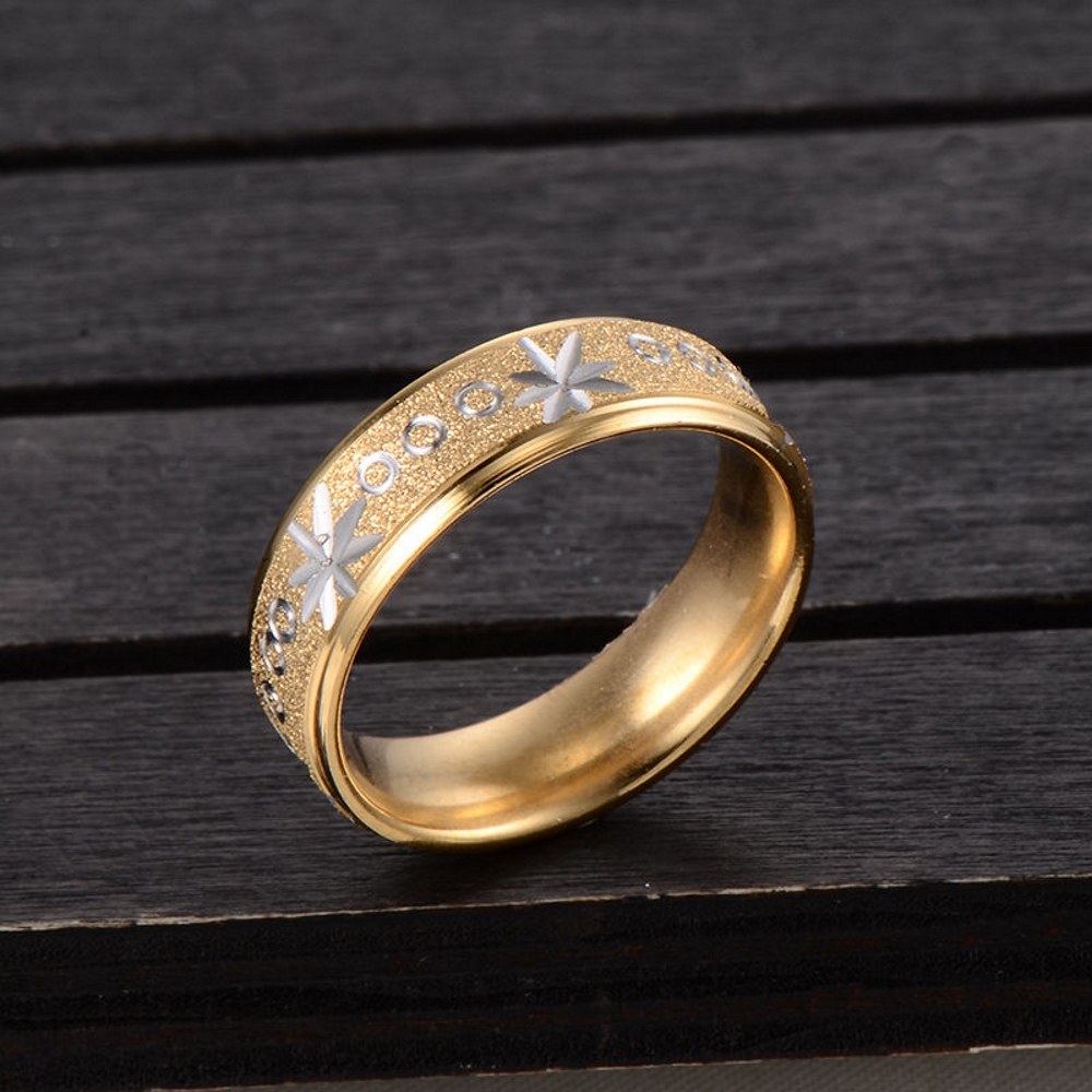Rostfritt stål ring - 3