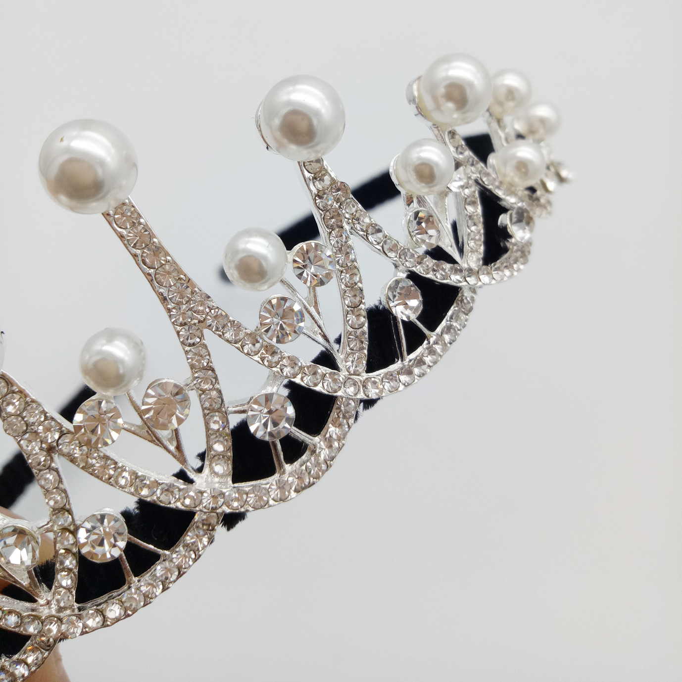 Crystal wedding hair crownl hair accessories - 2
