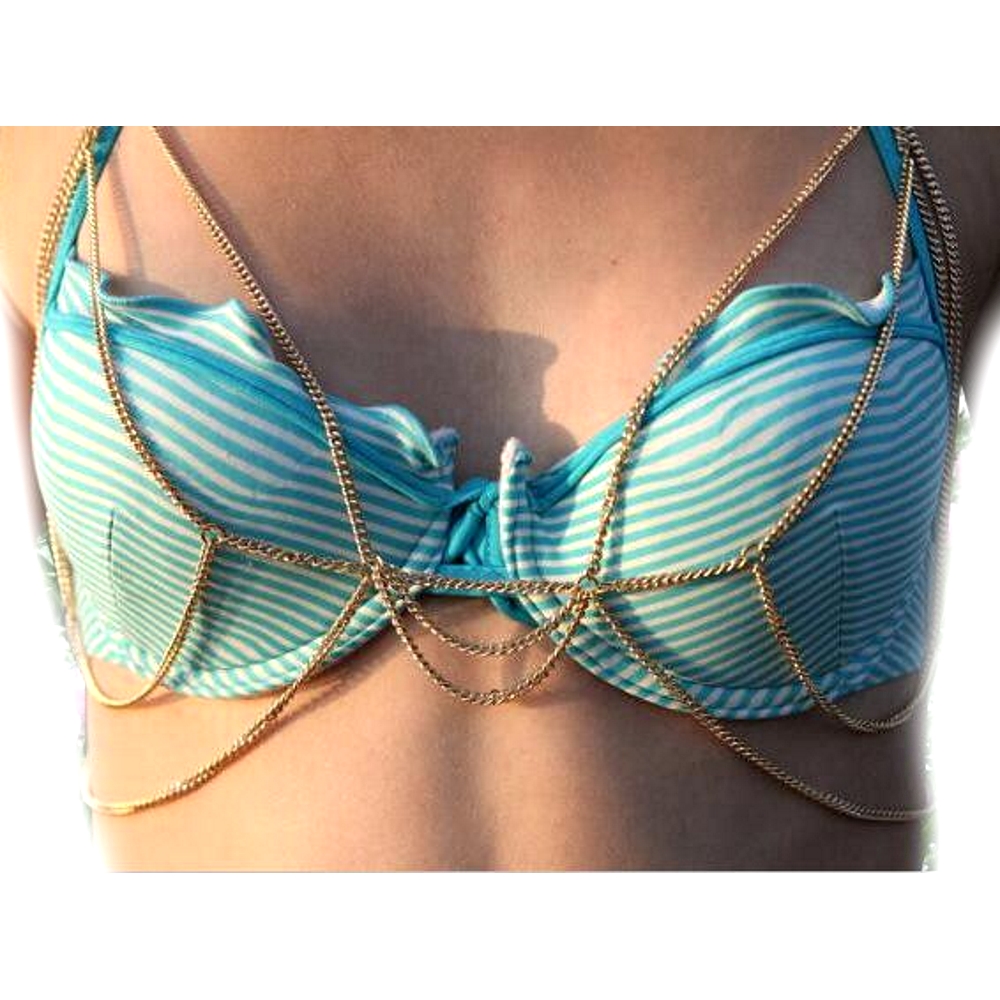 Necklace Body Chain GOLD - 2