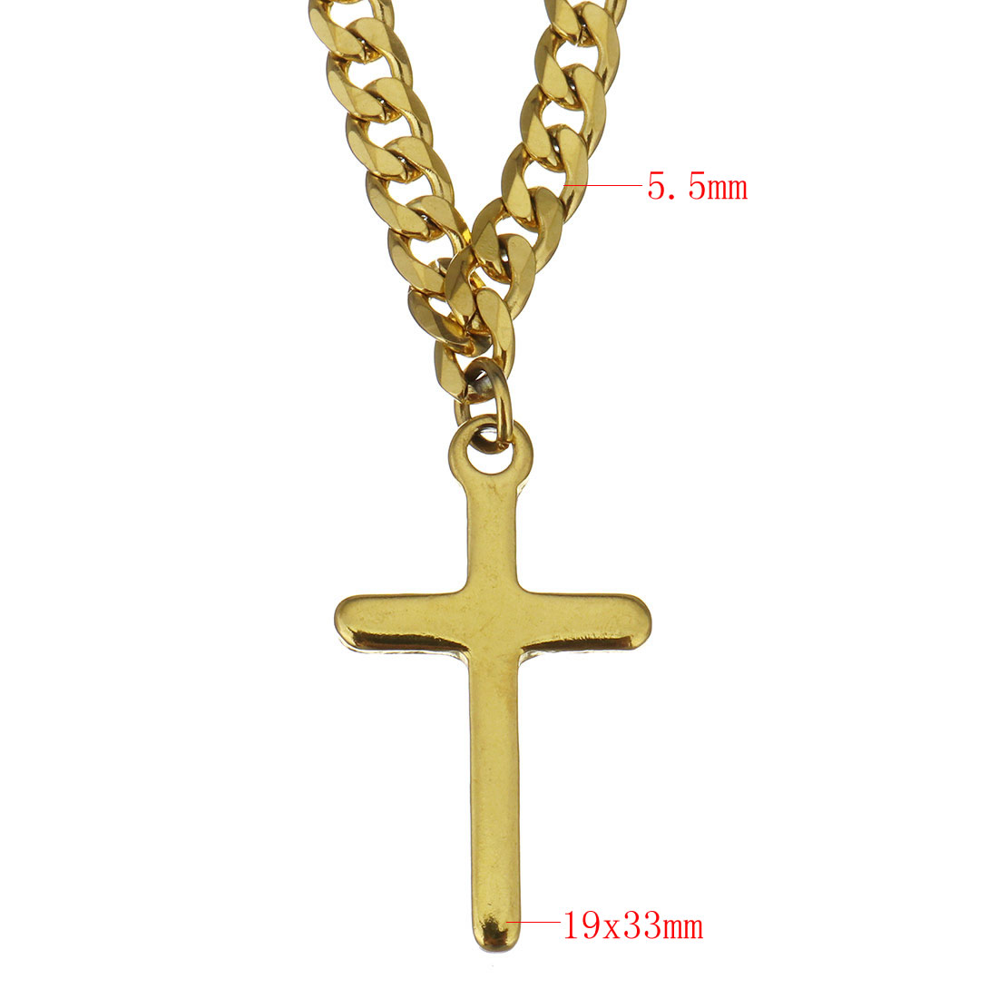 Stainless Steel Necklace + Bracelet  - 2