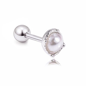  Tragus Piercing  Örhänge Pärla 1st