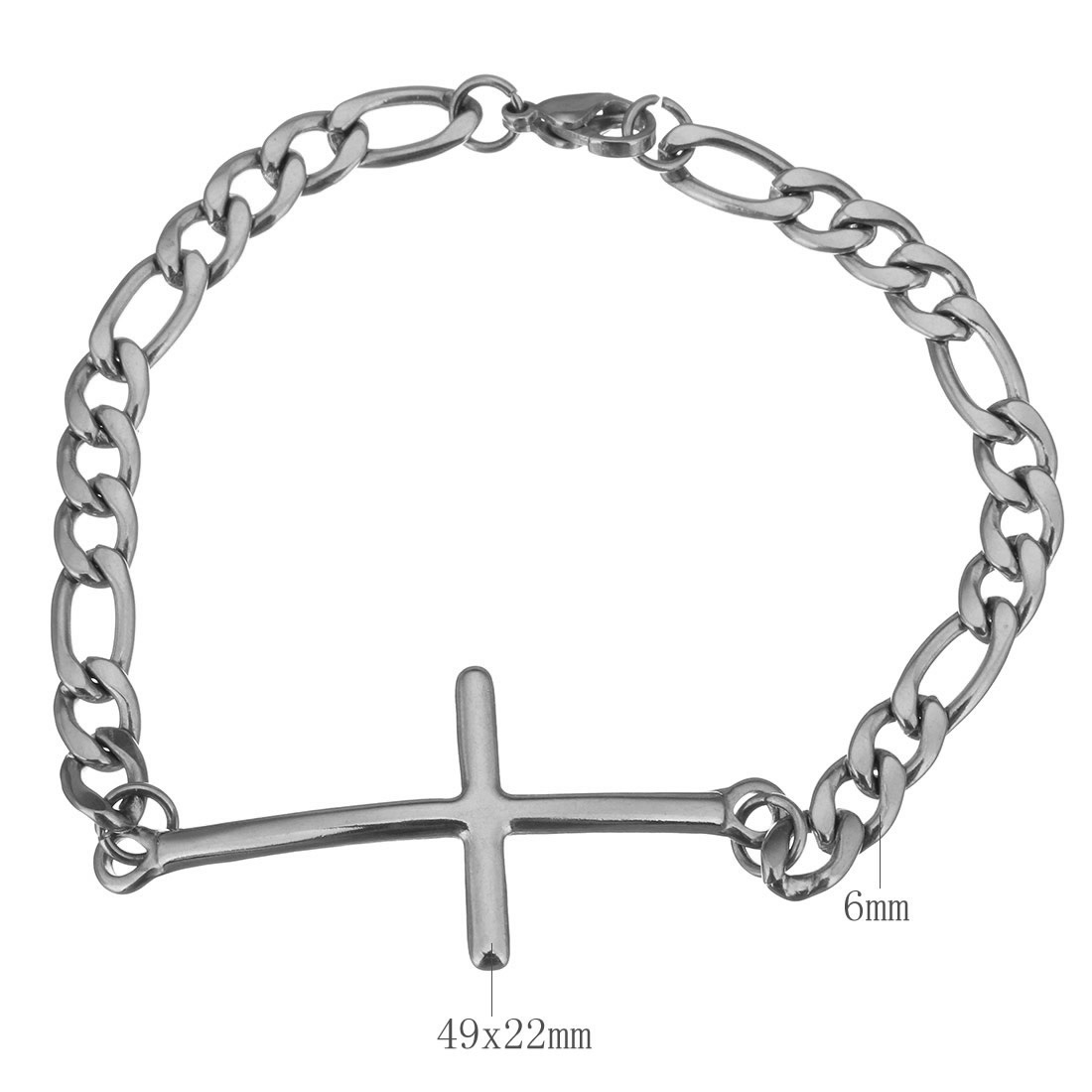 Stainless Steel Necklace + Bracelet  - 3