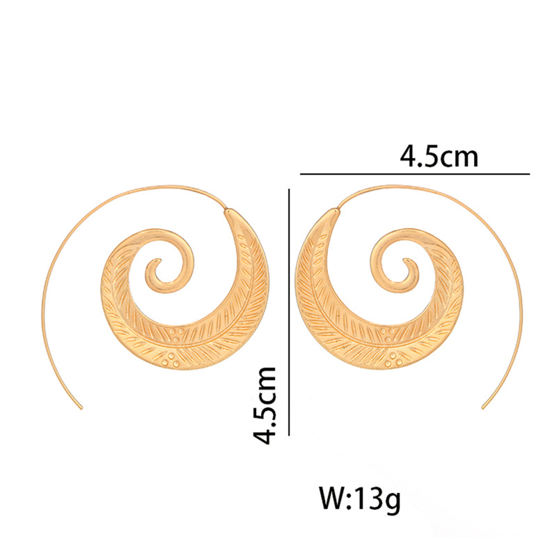Spiral Örhängen  - 4