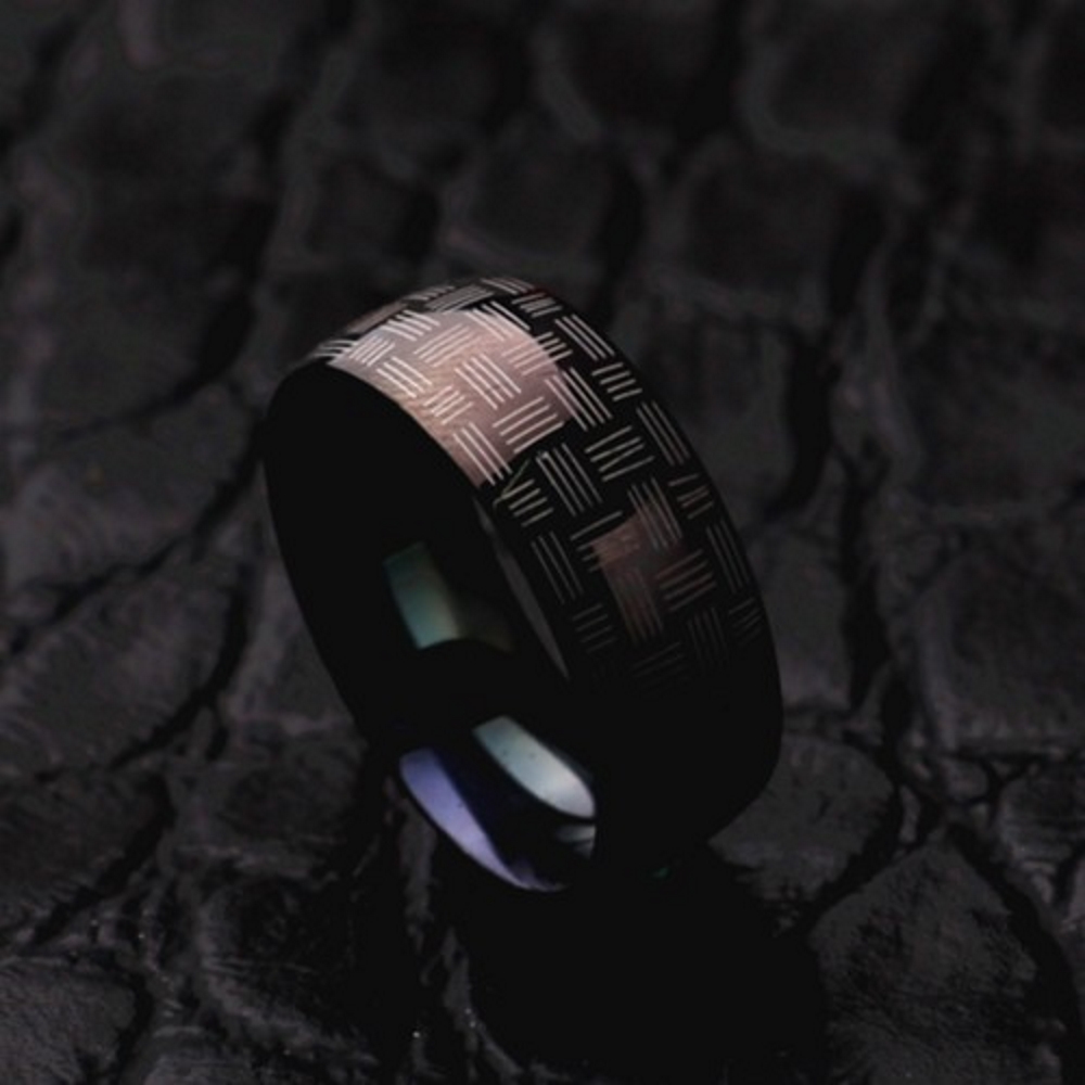Stainless Steel Ring Pattern  - 3