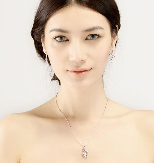 18K Guldfyllda Guld Filled gulddoublé SET CZ - 3