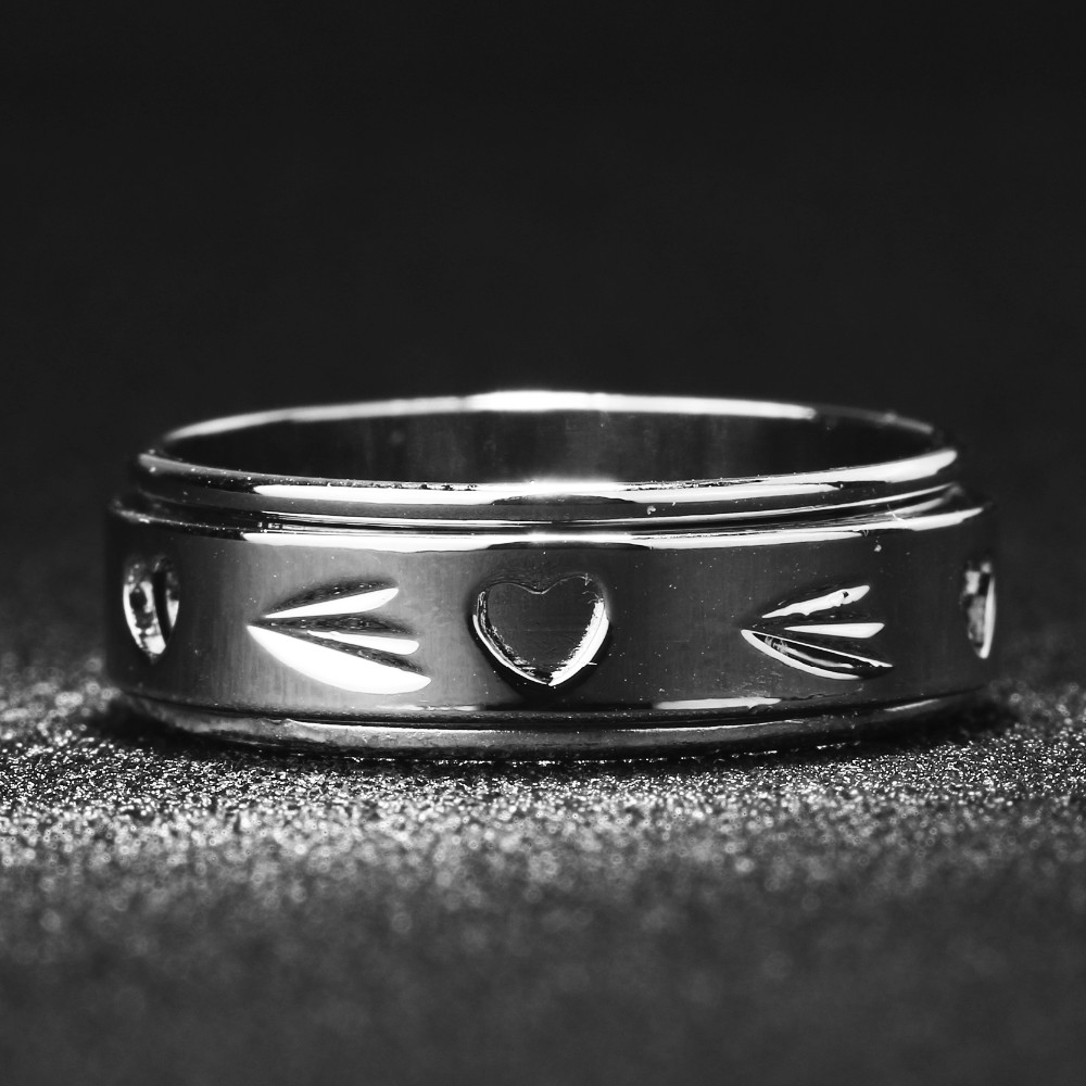 Rostfritt stål ring - 3