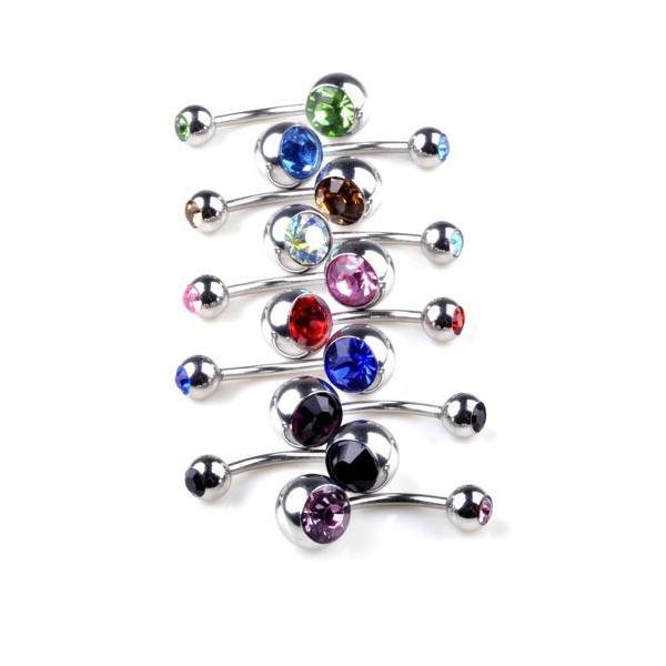 Navel Belly Button Ring Body Piercing Jewelry - 5