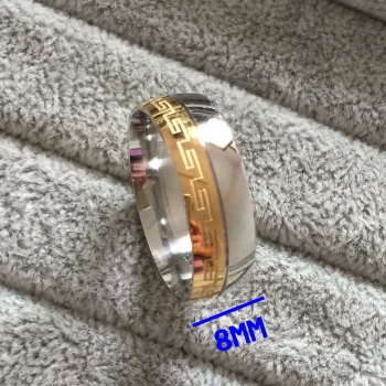 Rostfritt stål ring - 4