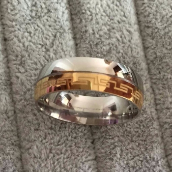 Rostfritt stål ring - 3