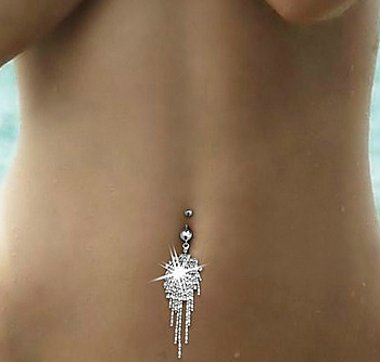 Navel Belly Button Ring Body Piercing Jewelry
