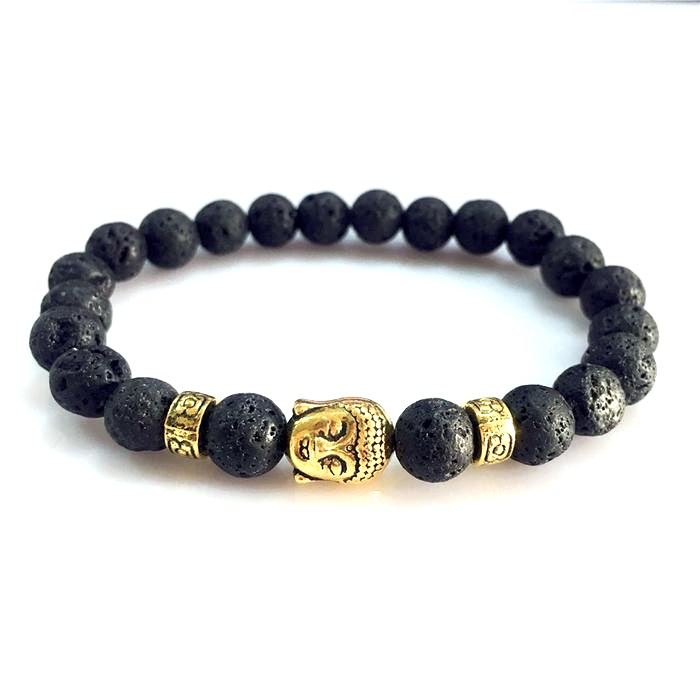 Naturliga stenar armband 