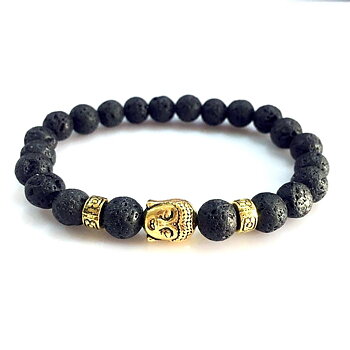 Naturliga stenar armband 