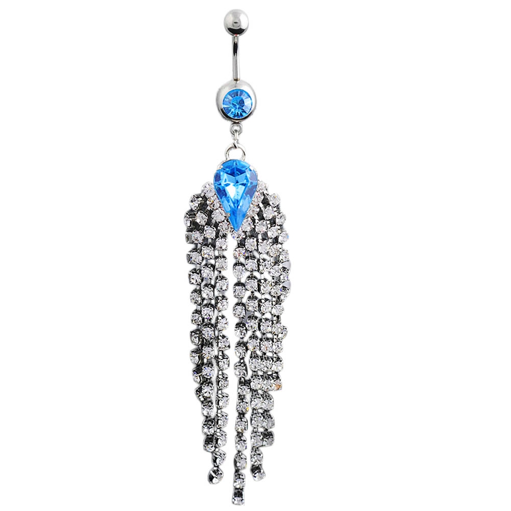 Navel Belly Button Ring Body Piercing Jewelry - 3