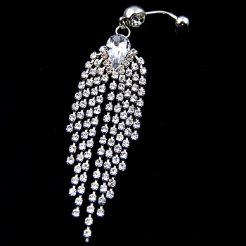 Navel Belly Button Ring Body Piercing Jewelry - 2