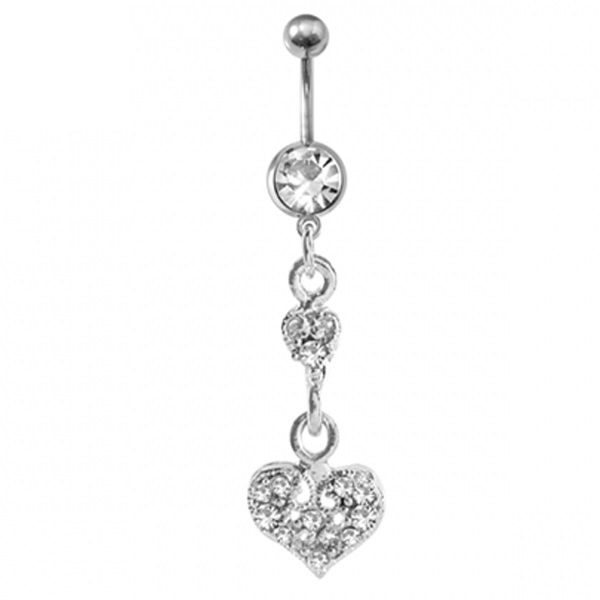Navel Piercing Heart 