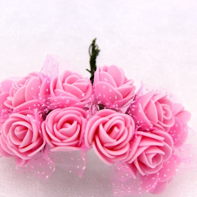 Hair Pins Wedding rose flower beads 36 PCS - 7