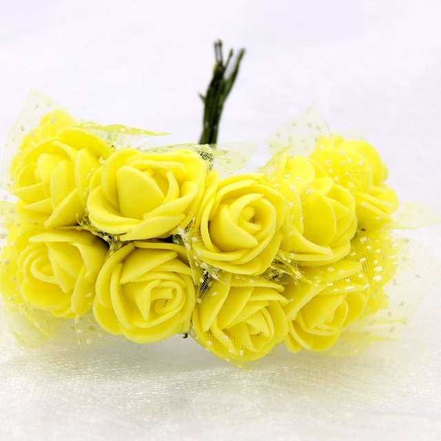 Hair Pins Wedding rose flower beads 36 PCS - 13