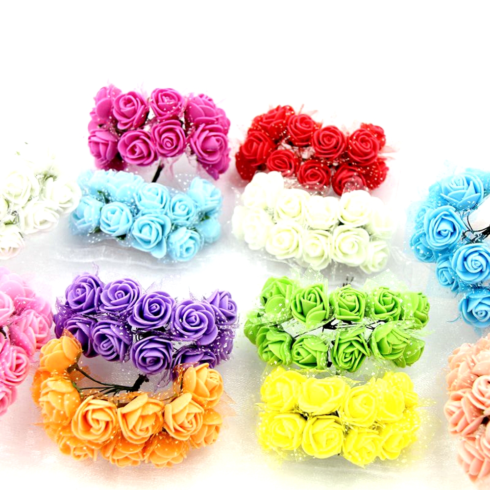 Hair Pins Wedding rose flower beads 36 PCS - 4