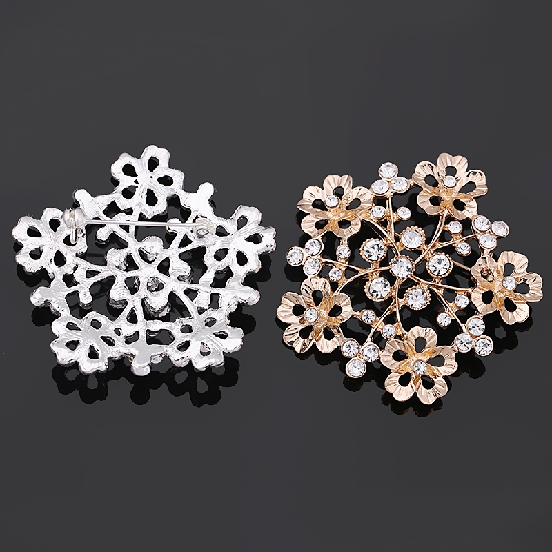 Brooch Crystal FLOWER