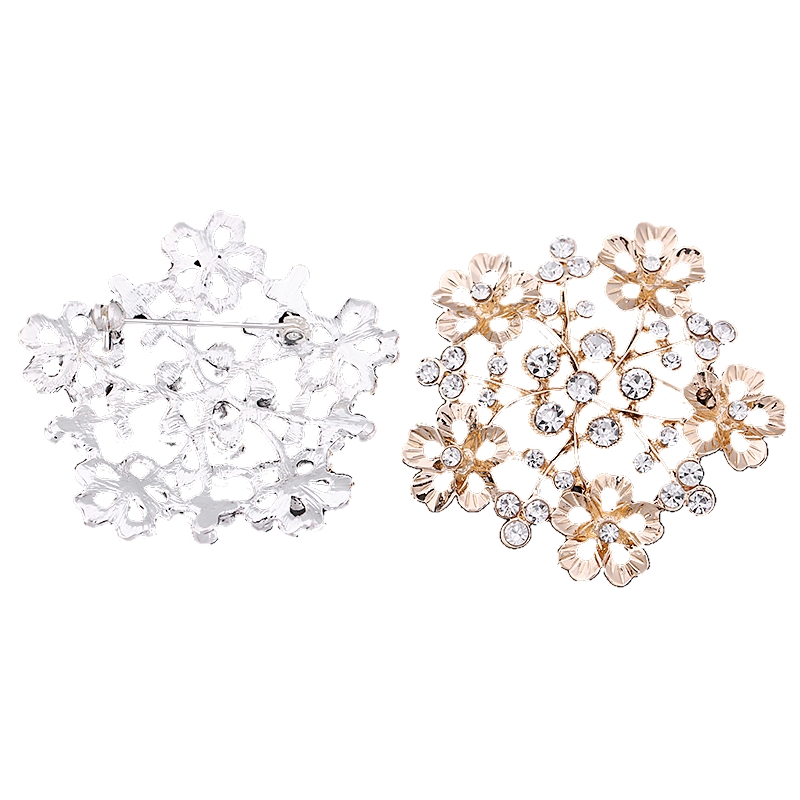 Brooch Crystal FLOWER - 2