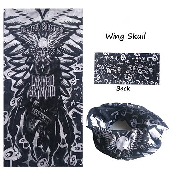 Skalle halsduk halv ansiktsmask vindtät Bandana 