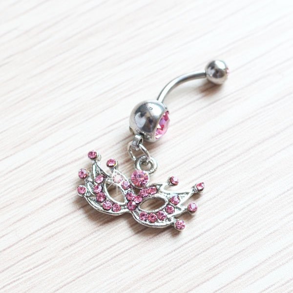 Navel Belly Button Ring Body Piercing Jewelry - 3