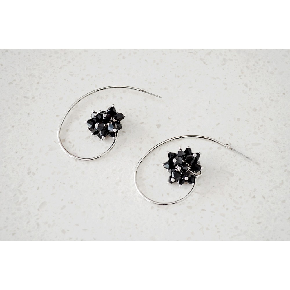 Earrings crystal - 2