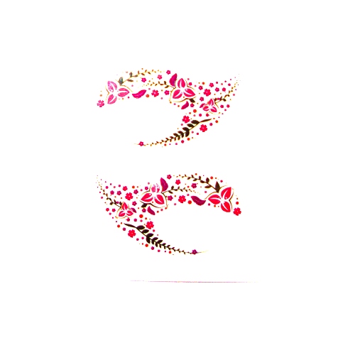 Eyebrows Stickers Mix 5pcs - 5