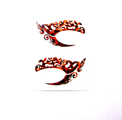 Eyebrows Stickers Mix 5pcs - 8