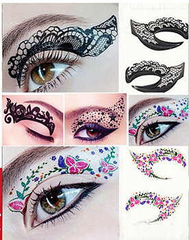 Eyebrows Stickers Mix 5pcs
