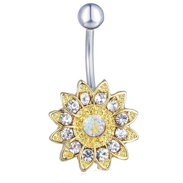 Navel Belly Button Ring Body Piercing - 4