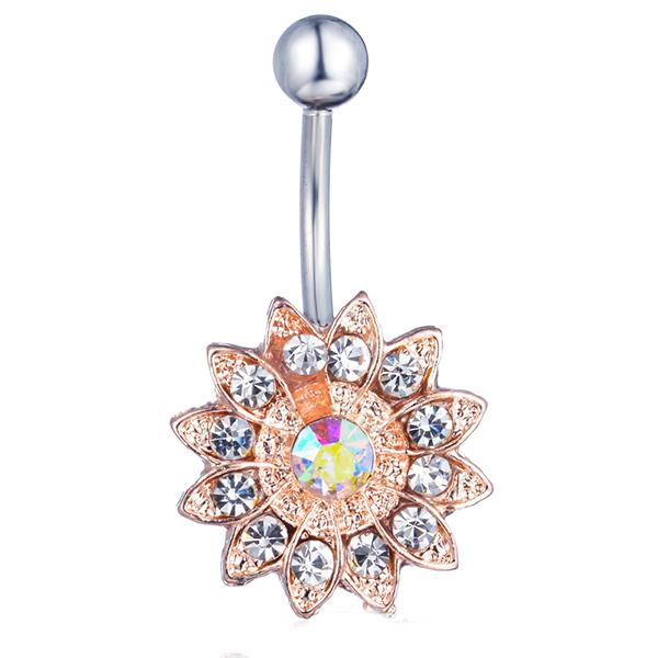Navel Belly Button Ring Body Piercing - 3