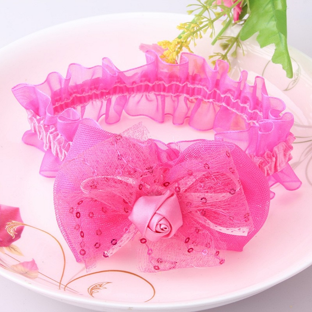 Baby Hairband Princess Baby Girl Flower - 8
