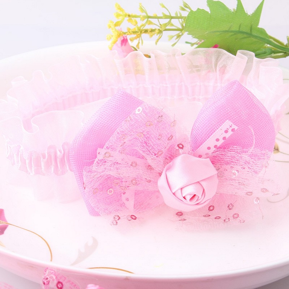 Baby Hairband Princess Baby Girl Flower - 3