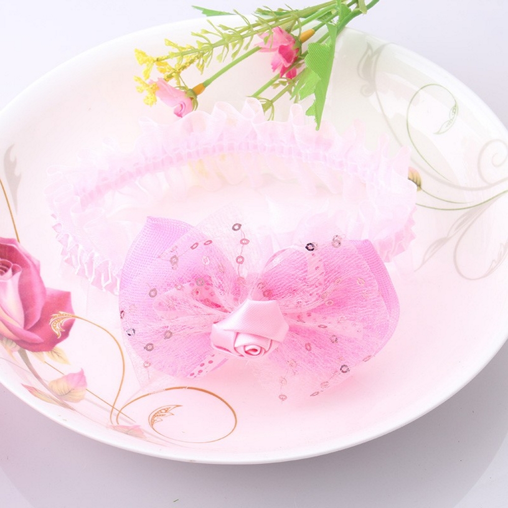 Baby Hairband Princess Baby Girl Flower - 4