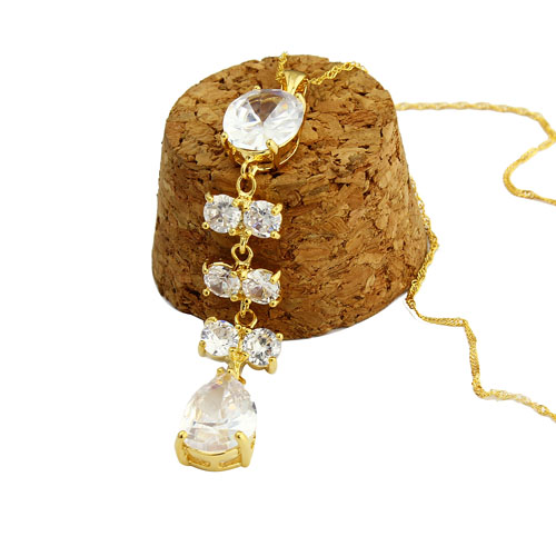 18k gold filled necklace - 2