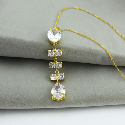 18k gold filled necklace - 3
