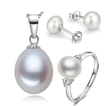 Real freshwater pearl Jewelry Set 