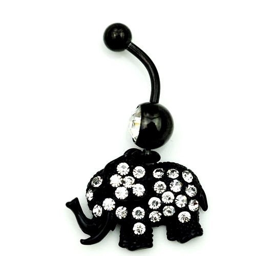 Navelpiercing Elefant