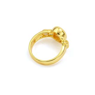18K Guldfyllda Guld gulddoublé Filled CZ Ring - 4