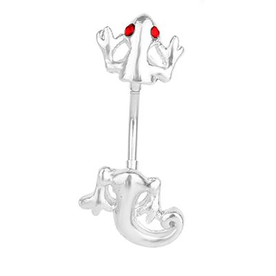 Navel Piercing Gecko  