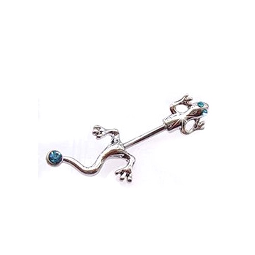 Gecko belly hot sale button ring