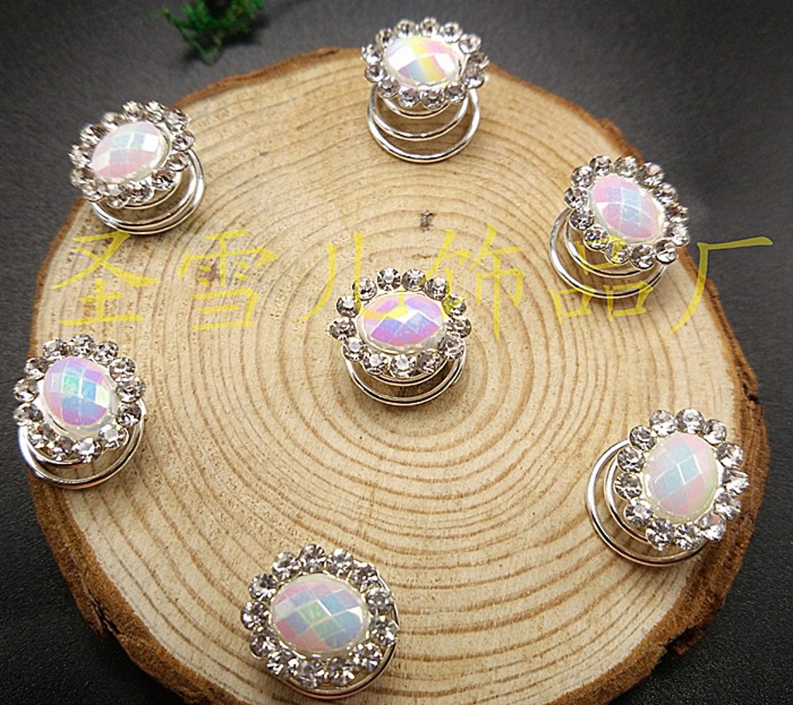 Wedding Hair Accessories Twist Hair Pins 4 PCS