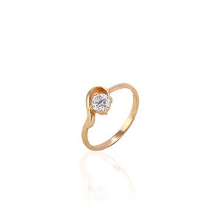 18K Gold Filled CZ Ring - 3