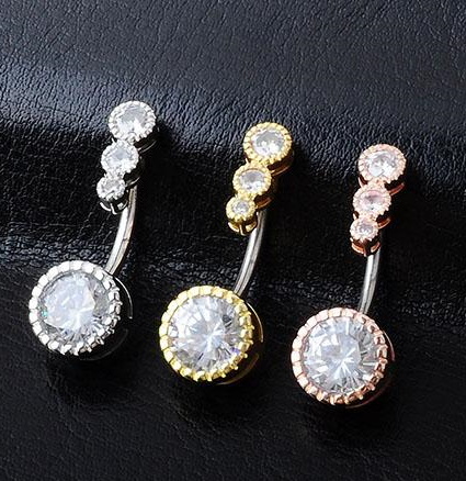 Navel Belly Button Ring Body Piercing