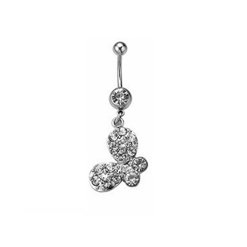 Navelpiercing Fjäril