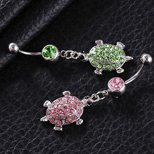 Navelpiercing Sköldpadda